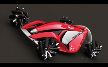 Автомобиль будущего - Mitsubishi MMR Concept